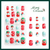 Christmas Cartoon Style Cartoon Plastic Nail Patches 1 Piece sku image 45