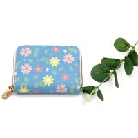 Women's Flower Pu Leather Zipper Wallets main image 3