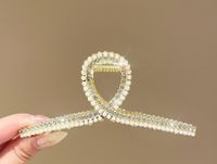 Elegant Heart Shape Plastic Hair Claws sku image 97