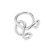 Lässig Vintage-stil Einfacher Stil Geometrisch Kupfer Überzug 18 Karat Vergoldet Offener Ring sku image 15