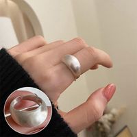 Simple Style Commute Heart Shape Copper Gold Plated Rings In Bulk sku image 9
