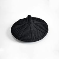 Women's Basic Pastoral Simple Style Solid Color Eaveless Beret Hat sku image 4