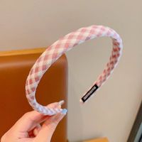 Simple Style Heart Shape Cloth Patchwork Hair Band sku image 14