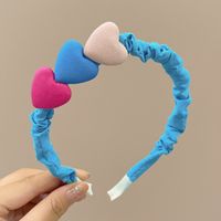 Simple Style Heart Shape Cloth Patchwork Hair Band sku image 65