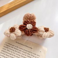 Women's Simple Style Bow Knot Cloth Braid Hair Claws sku image 152