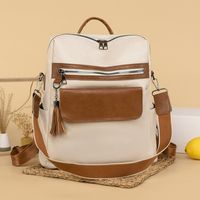 Color Block Casual Daily Women's Backpack main image 8