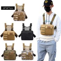 Men's Streetwear Solid Color Oxford Cloth Waist Bags main image 5