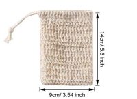 Vacation Solid Color Cotton And Linen Foaming Net sku image 1