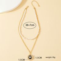 Mignon Sucré Noeud D'arc Plastique Alliage De Zinc Placage Plaqué Or 14k Femmes Pendentif sku image 1