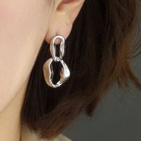 1 Pair Vintage Style Solid Color Alloy Drop Earrings main image 1