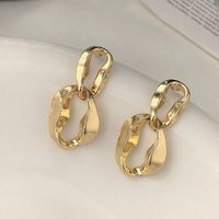 1 Pair Vintage Style Solid Color Alloy Drop Earrings main image 3
