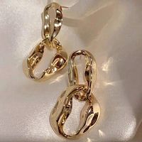 1 Pair Vintage Style Solid Color Alloy Drop Earrings main image 2