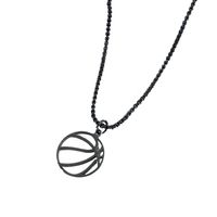 Wholesale Vintage Style Basketball Stainless Steel Pendant Necklace main image 2