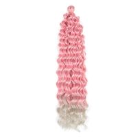 Women's Hip-hop Party Low Temperature Flame Retardant Wire Long Curly Hair Wigs sku image 37