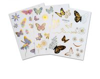 Butterfly Paper Tattoos & Body Art 1 Piece main image 2