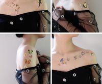 Butterfly Paper Tattoos & Body Art 1 Piece main image 4