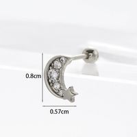 Ear Cartilage Rings & Studs Ethnic Style Animal 316 Stainless Steel  Copper sku image 6