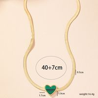 Cute Modern Style Solid Color Copper Alloy Zinc Alloy Plating 14k Gold Plated Women's Choker main image 5