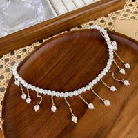 Simple Style Classic Style Round Imitation Pearl Beaded Women's Necklace main image 2