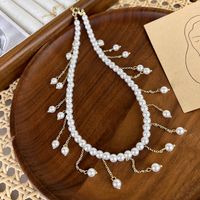 Simple Style Classic Style Round Imitation Pearl Beaded Women's Necklace main image 6