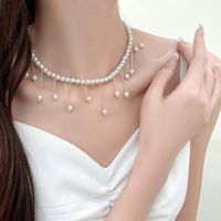 Simple Style Classic Style Round Imitation Pearl Beaded Women's Necklace main image 7
