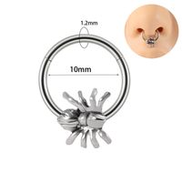 Simple Style Animal Star Stainless Steel Nose Ring In Bulk sku image 3