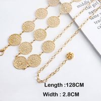 Elegant Retro Commute Round Alloy Women's Waist Chain main image 6