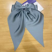 Women's Elegant Lady Solid Color Bow Knot Cloth Hair Clip sku image 17