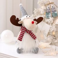 Christmas Cartoon Style Cute Elk Nonwoven Indoor Party Festival Ornaments sku image 1