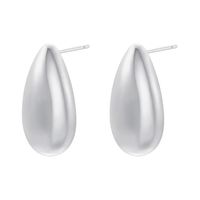 1 Paire Décontractée Forme C Bande En Spirale Placage Le Cuivre Plaqué Or 18k Boucles D'oreilles sku image 6