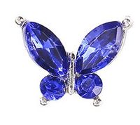 Sweet Butterfly Rhinestone Nail Decoration Accessories 1 Piece sku image 4