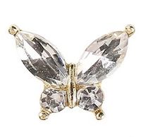 Sweet Butterfly Rhinestone Nail Decoration Accessories 1 Piece sku image 7