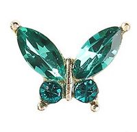 Sweet Butterfly Rhinestone Nail Decoration Accessories 1 Piece sku image 9
