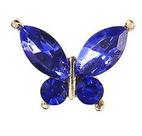 Sweet Butterfly Rhinestone Nail Decoration Accessories 1 Piece sku image 10