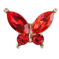 Sweet Butterfly Rhinestone Nail Decoration Accessories 1 Piece sku image 11