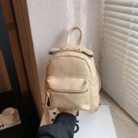 Solid Color School Daily Shopping Women's Backpack main image 2