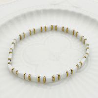 Décontractée Style Simple Commuer Carré Plastique Perle De Rocaille Bracelets En Masse sku image 1