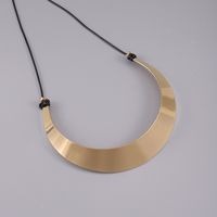 Exaggerated Streetwear Semicircle Alloy Zinc Alloy Plating Gold Plated Silver Plated Women's Choker main image 4