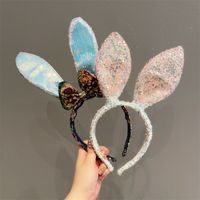 Cartoon Style Bow Knot Sequin Hair Band main image 1