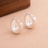 1 Pair Simple Style U Shape Plating Copper Silver Plated Ear Clip main image 4