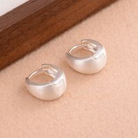 1 Pair Simple Style U Shape Plating Copper Silver Plated Ear Clip main image 3