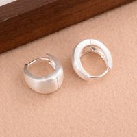 1 Pair Simple Style U Shape Plating Copper Silver Plated Ear Clip main image 1