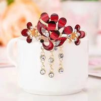 Style Vintage Papillon Alliage Placage Incruster Strass Pince À Cheveux sku image 5