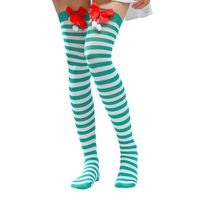 Modern Style Bow Knot Over The Knee Socks A Pair main image 3