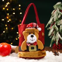Christmas Cute Streetwear Christmas Tree Santa Claus Elk Cloth Party Festival Gift Bags sku image 13