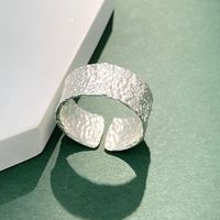 Lady Simple Style Circle Sterling Silver Plating Gold Plated Silver Plated Open Rings main image 2