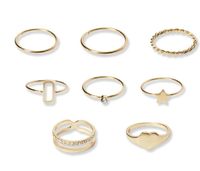Simple Style Commute Solid Color Alloy Wholesale Rings main image 4