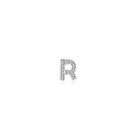 1 Piece Simple Style Letter Plating Inlay Sterling Silver Zircon White Gold Plated Ear Studs sku image 18