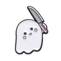 Cartoon Style Cute Ghost Alloy Stoving Varnish Women's Brooches sku image 1