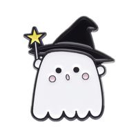 Cartoon Style Cute Ghost Alloy Stoving Varnish Women's Brooches sku image 2